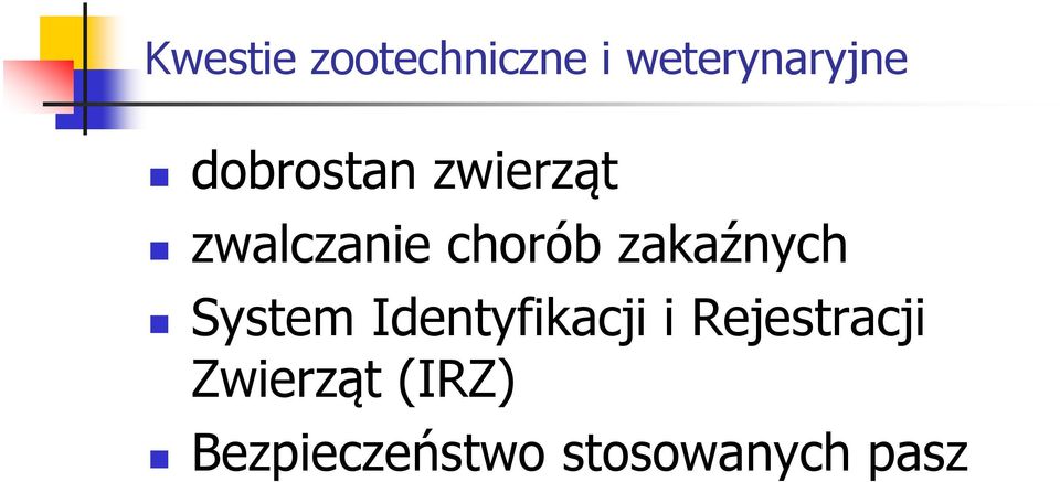 zakaźnych System Identyfikacji i