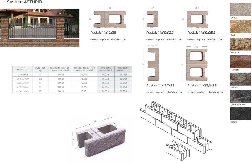 ] kanion 14x19x38 cm 17 12,00 zł 14,76 zł 15,00 zł 18,15 zł 14x12,7x19 cm 5,5 15,00 zł 18,45 zł 18,00 zł 22,69 zł 14x25,3x19 cm 11 15,00 zł 18,45 zł 18,00 zł 22,69 zł