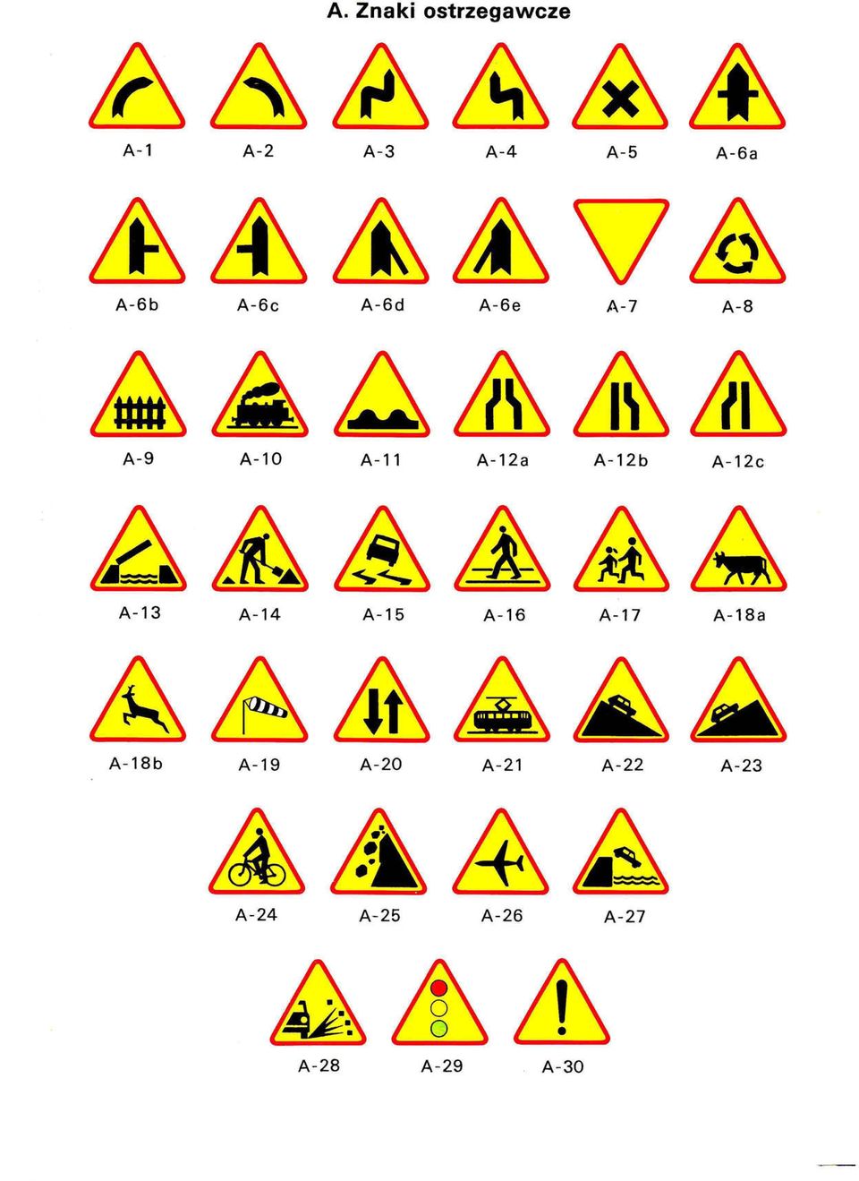 A-12b A-12e A-13 A-14 A-15 A-16 A-17 A-18a A-18b