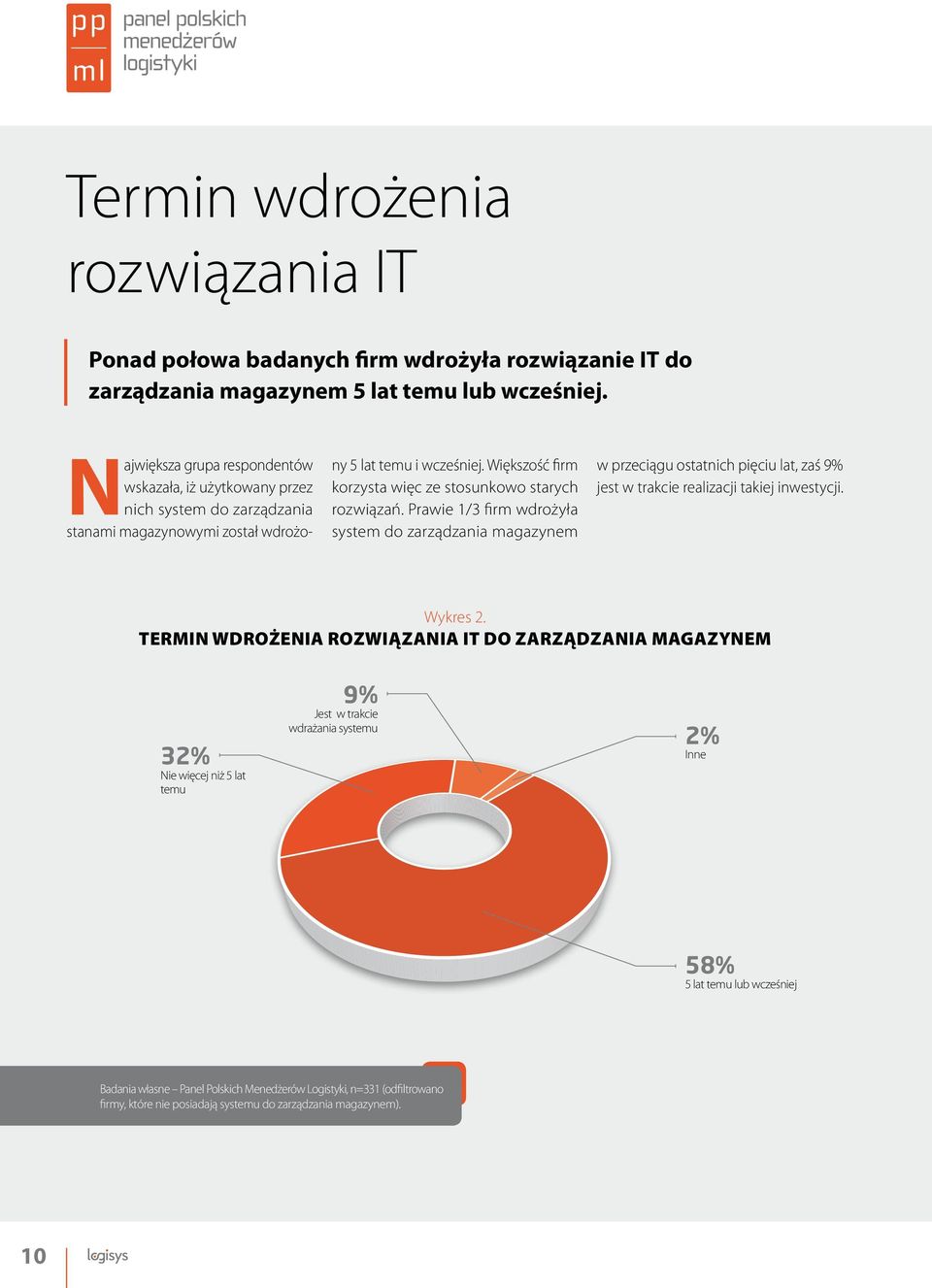 Większość firm korzysta więc ze stosunkowo starych rozwiązań.