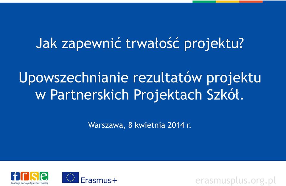 projektu w Partnerskich