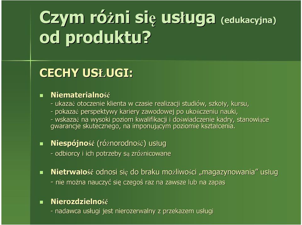 nauki, - wskazać na wysoki poziom kwalifikacji i doświadczenie kadry, stanowiące gwarancje skutecznego, na imponującym poziomie kształcenia.