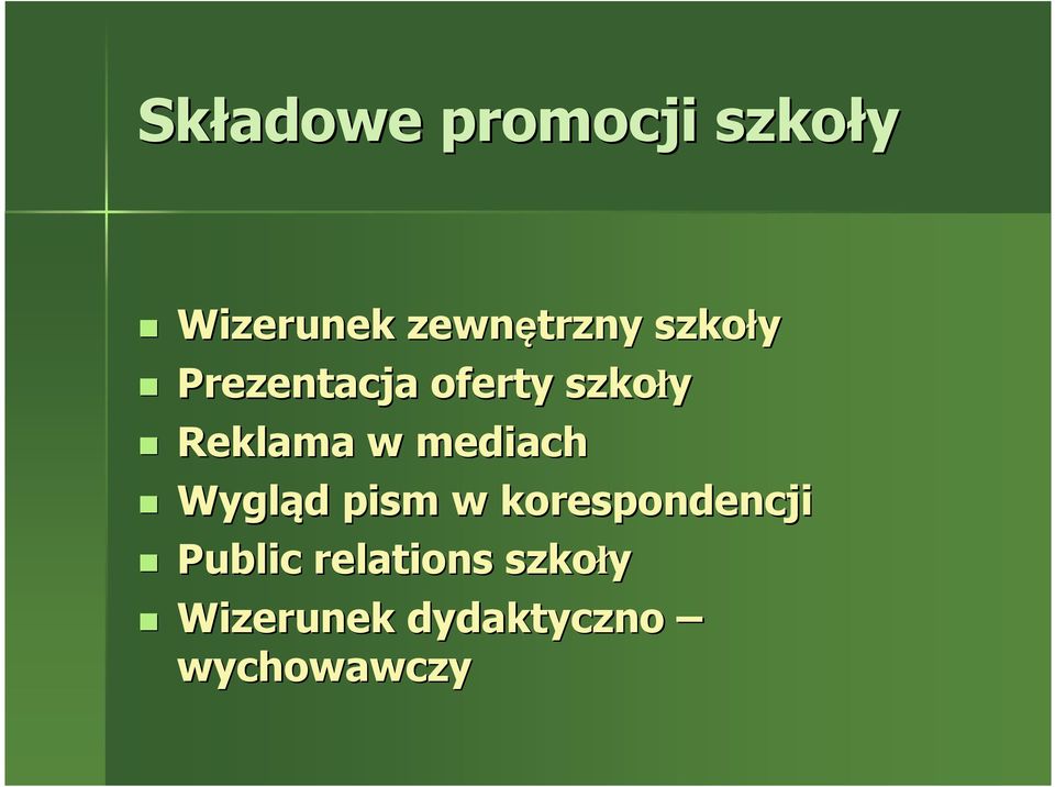 mediach Wygląd d pism w korespondencji Public