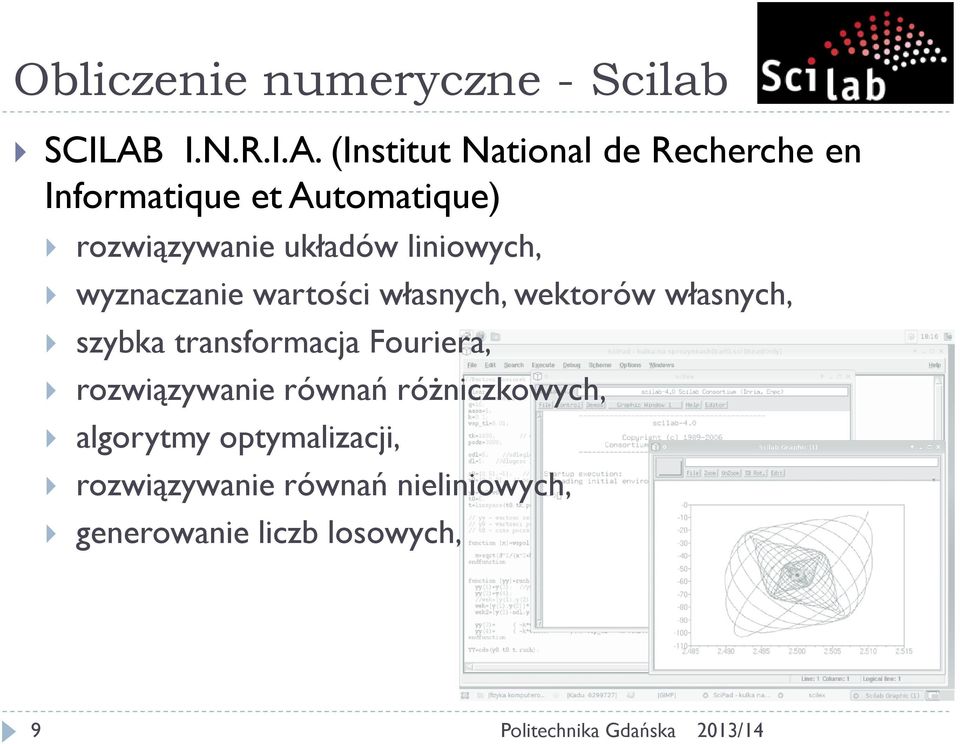 (Institut National de Recherche en Informatique et Automatique) rozwiązywanie układów