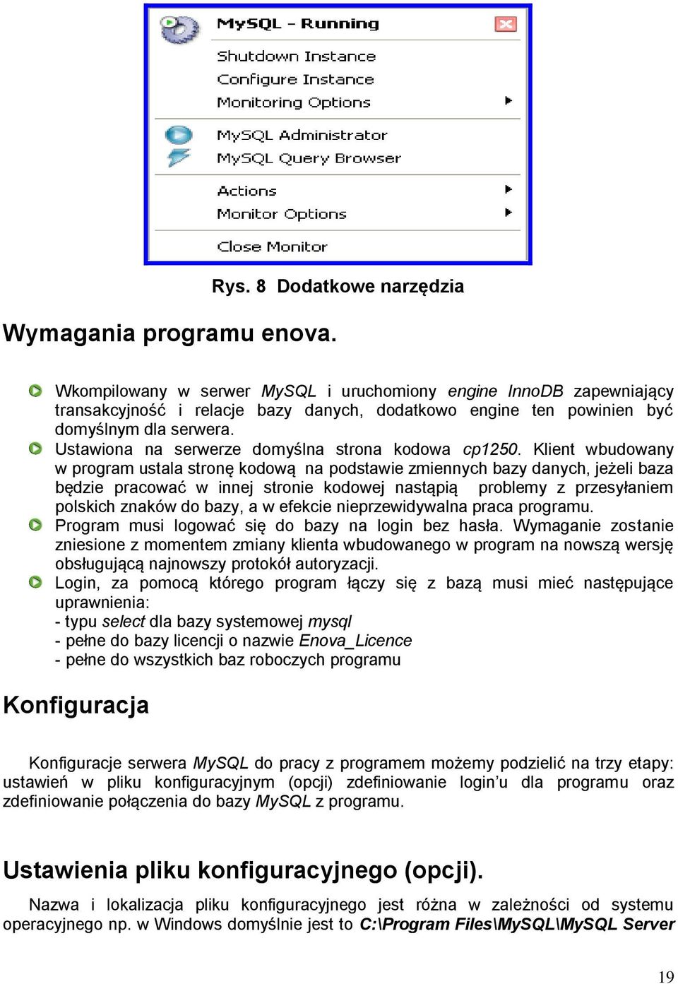 Ustawiona na serwerze domyślna strona kodowa cp1250.