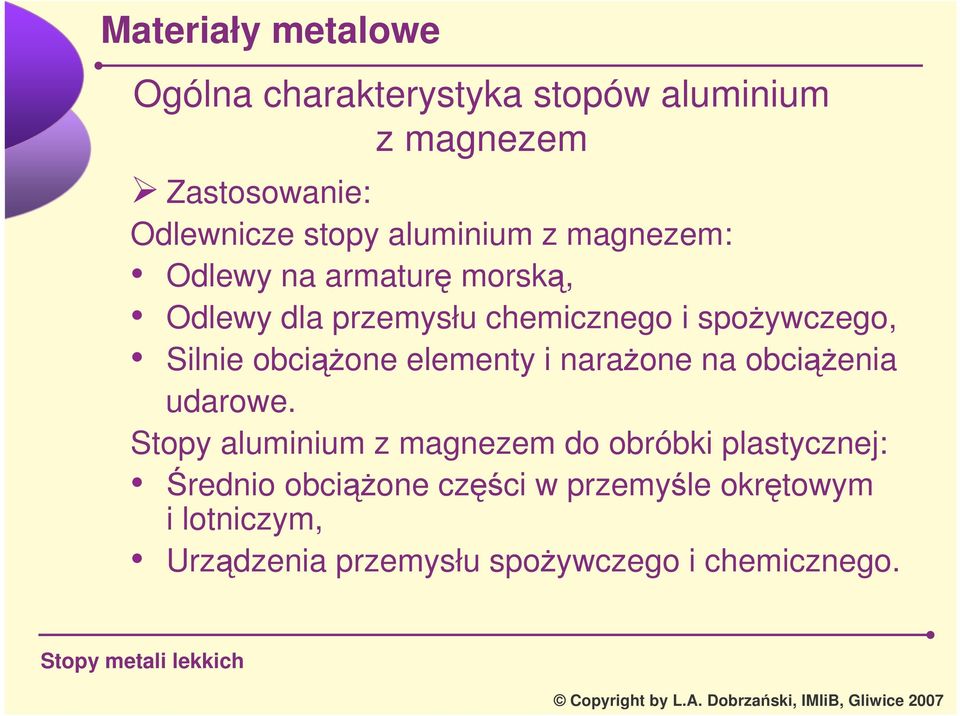 obcione elementy i naraone na obcienia udarowe.