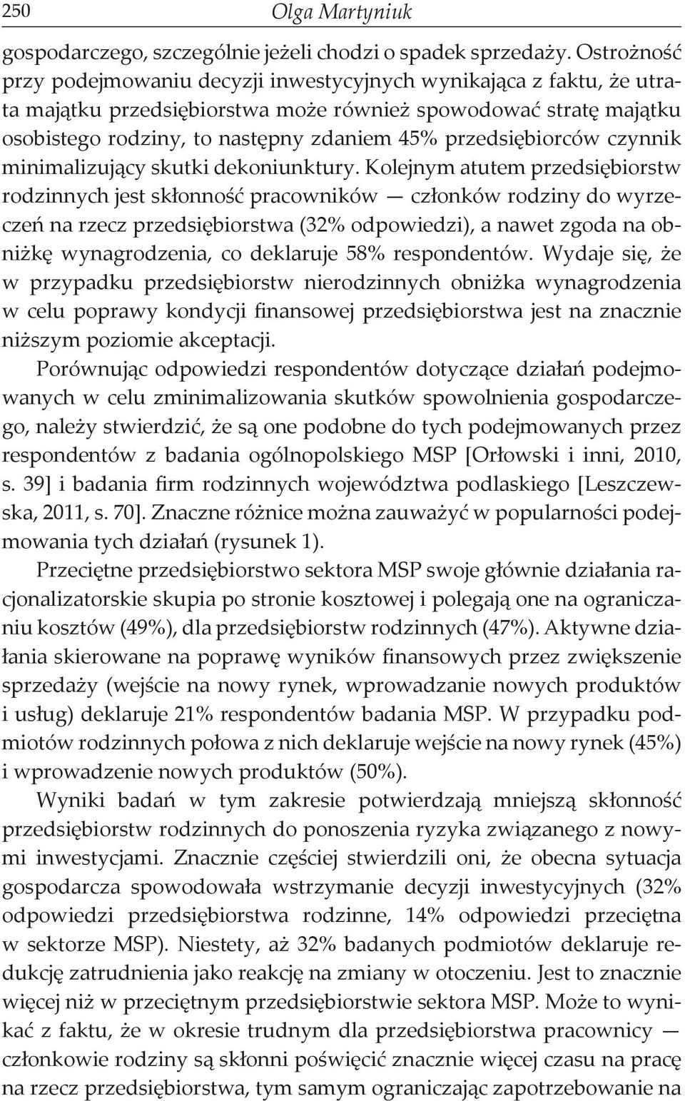 przedsiębiorców czynnik minimalizujący skutki dekoniunktury.