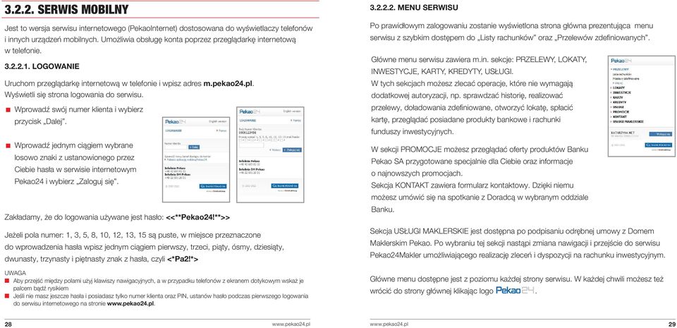 Wyświetli się strona logowania do serwisu. Wprowadź swój numer klienta i wybierz przycisk Dalej.