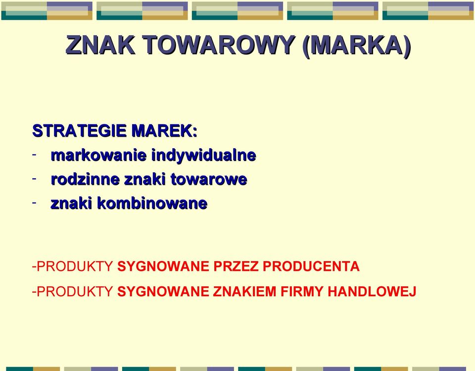 towarowe - znaki kombinowane -PRODUKTY