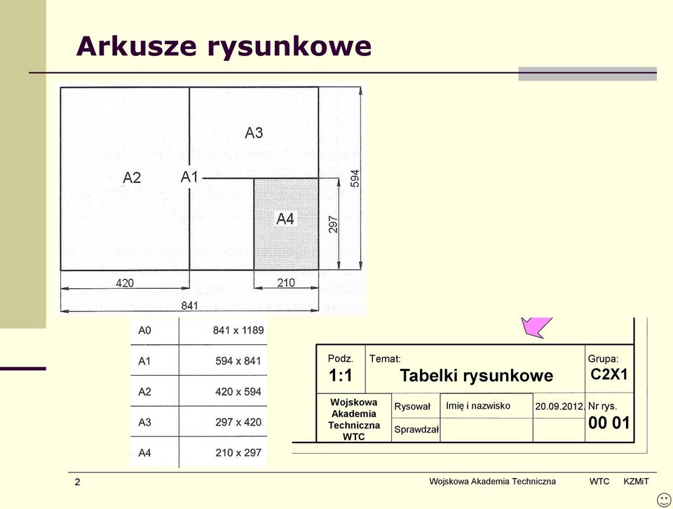 Wojskowa Akademia Techniczna WTC Rysował