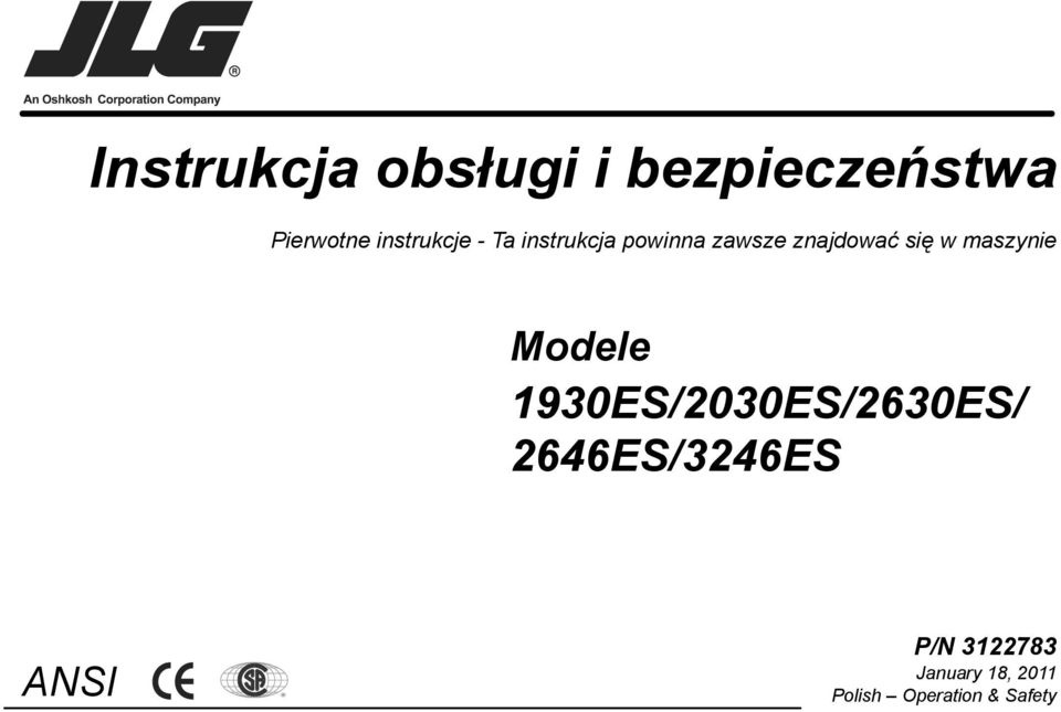 się w maszynie Modele 1930ES/2030ES/2630ES/