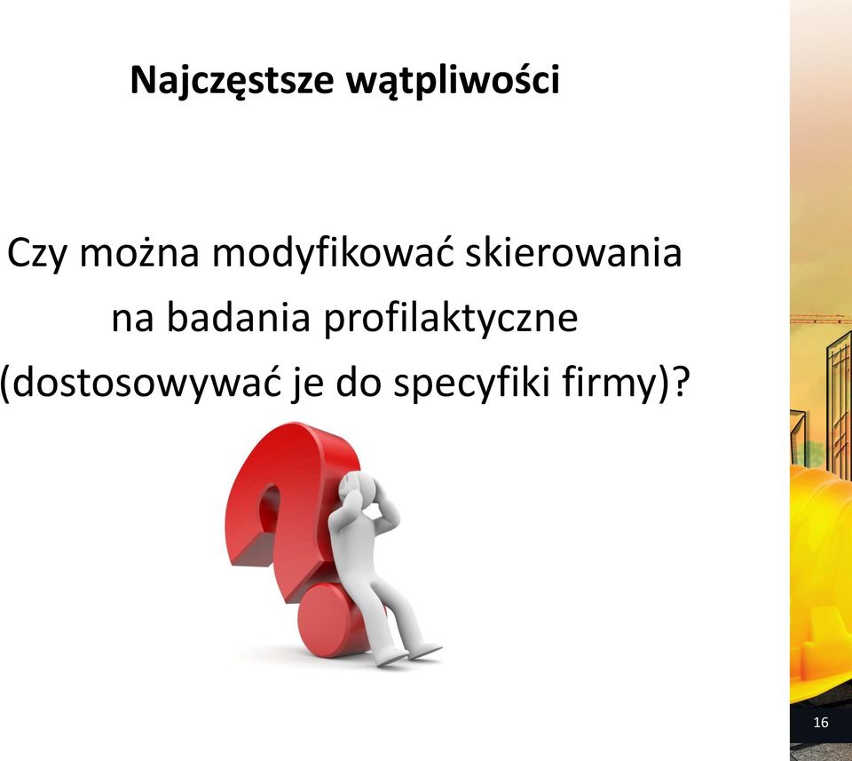 na badania profilaktyczne