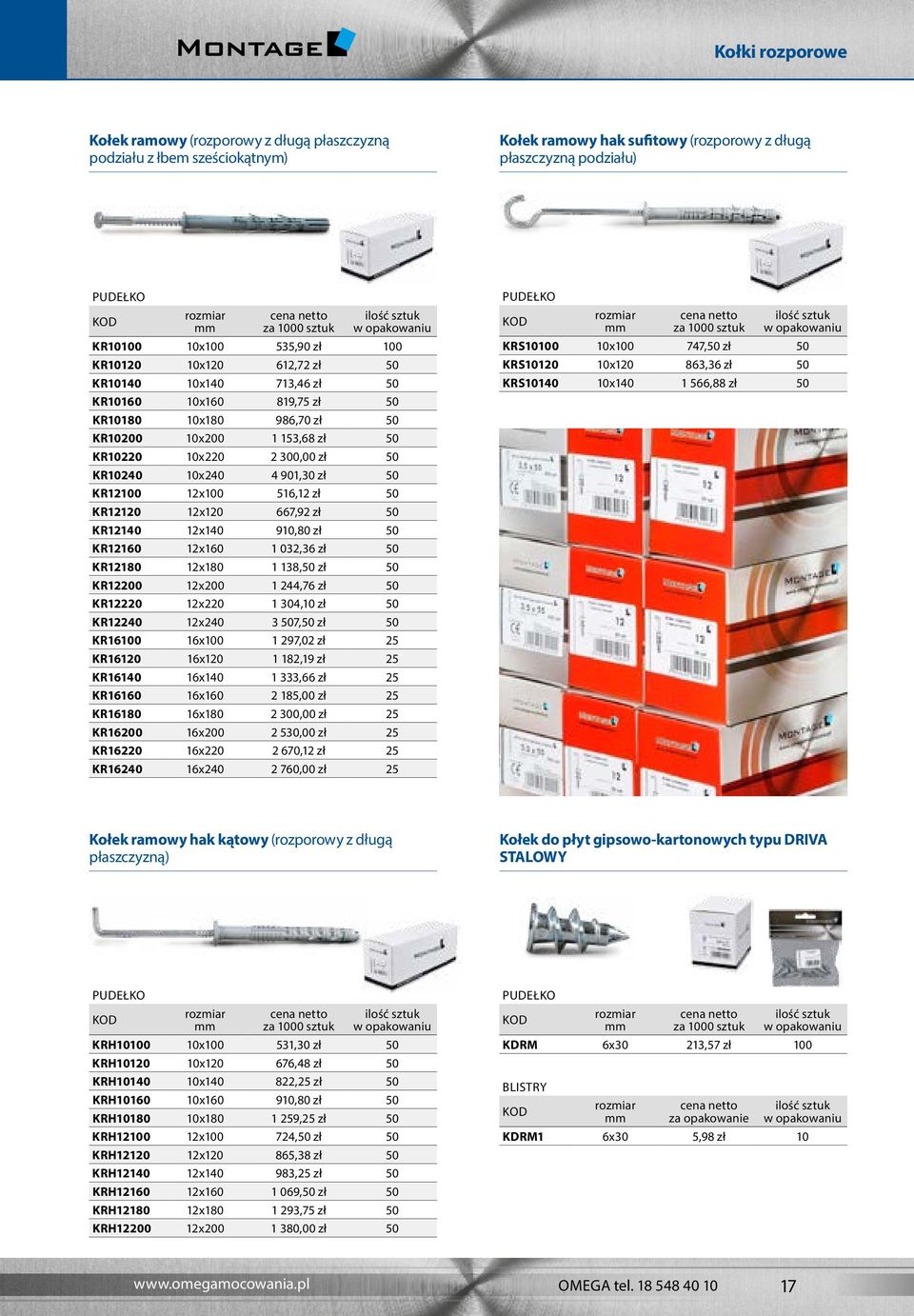 10x240 4 901,30 zł 50 KR12100 12x100 516,12 zł 50 KR12120 12x120 667,92 zł 50 KR12140 12x140 910,80 zł 50 KR12160 12x160 1 032,36 zł 50 KR12180 12x180 1 138,50 zł 50 KR12200 12x200 1 244,76 zł 50