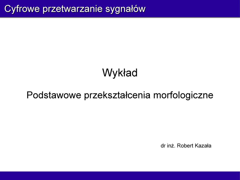 Podstawowe