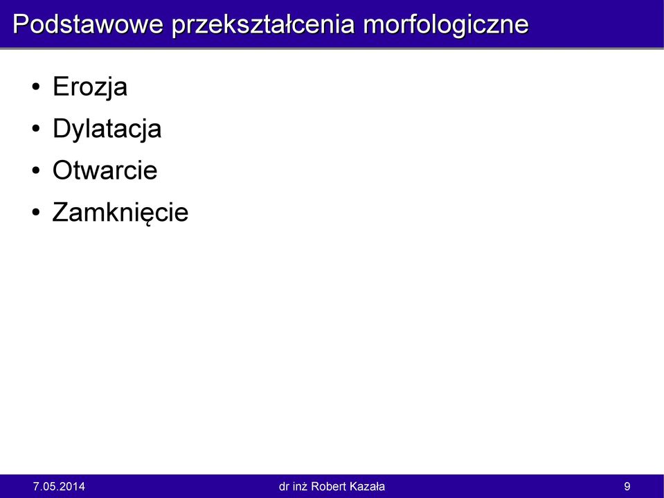 morfologiczne