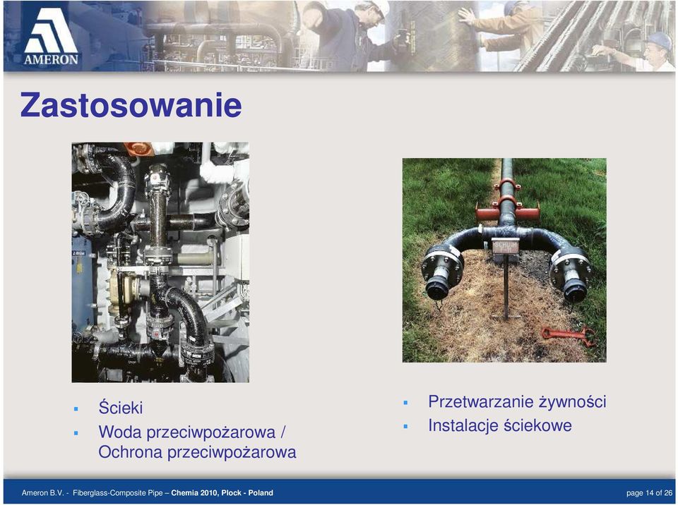 Instalacje ściekowe Ameron B.V.