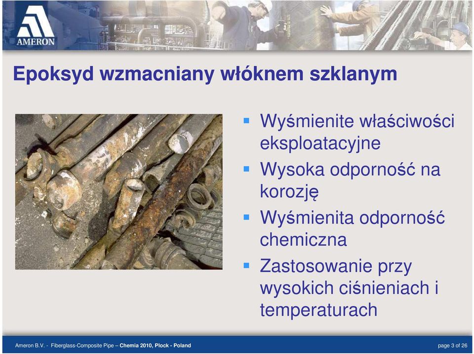 chemiczna Zastosowanie przy wysokich ciśnieniach i temperaturach