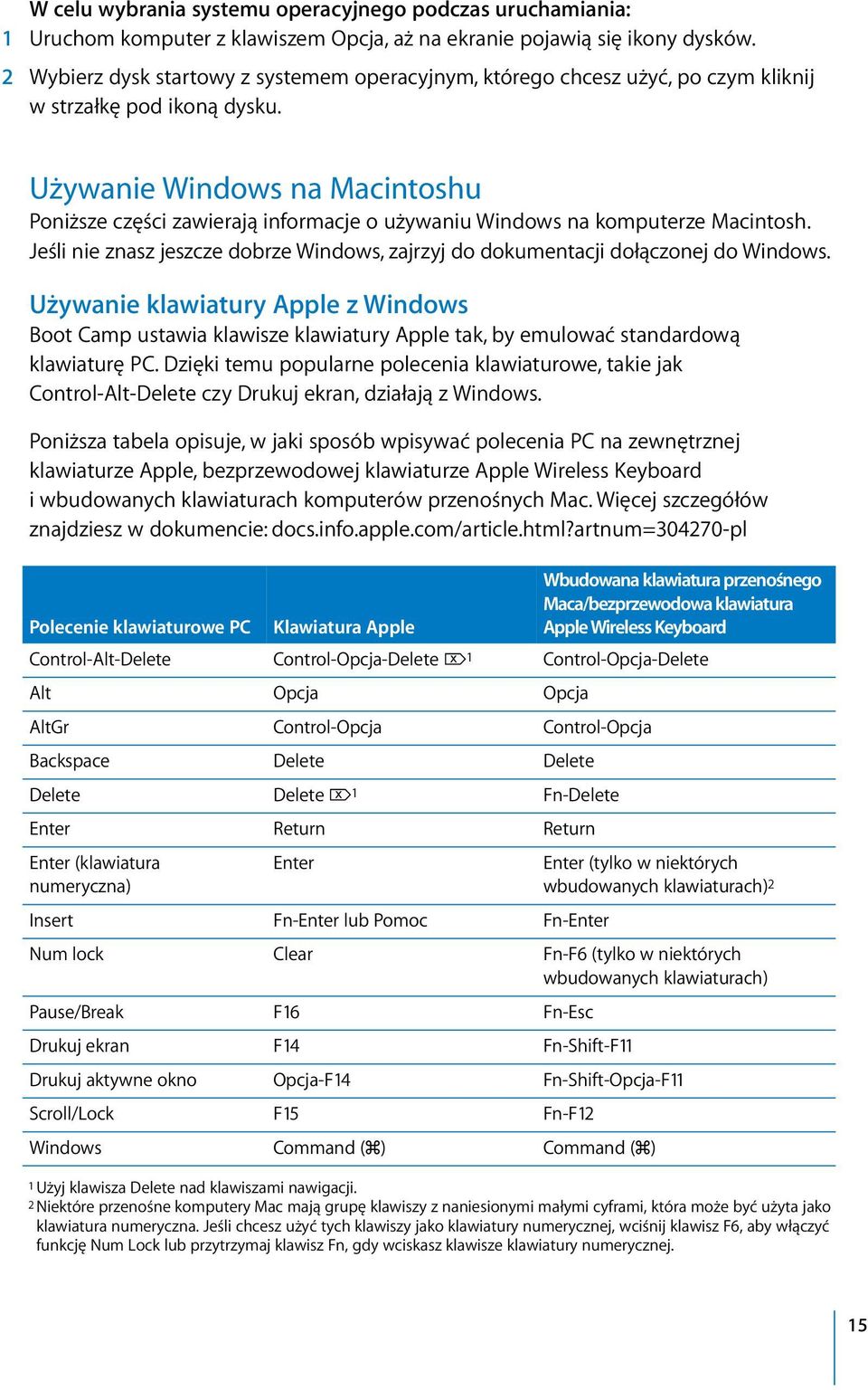 Używanie Windows na Macintoshu Poniższe części zawierają informacje o używaniu Windows na komputerze Macintosh. Jeśli nie znasz jeszcze dobrze Windows, zajrzyj do dokumentacji dołączonej do Windows.