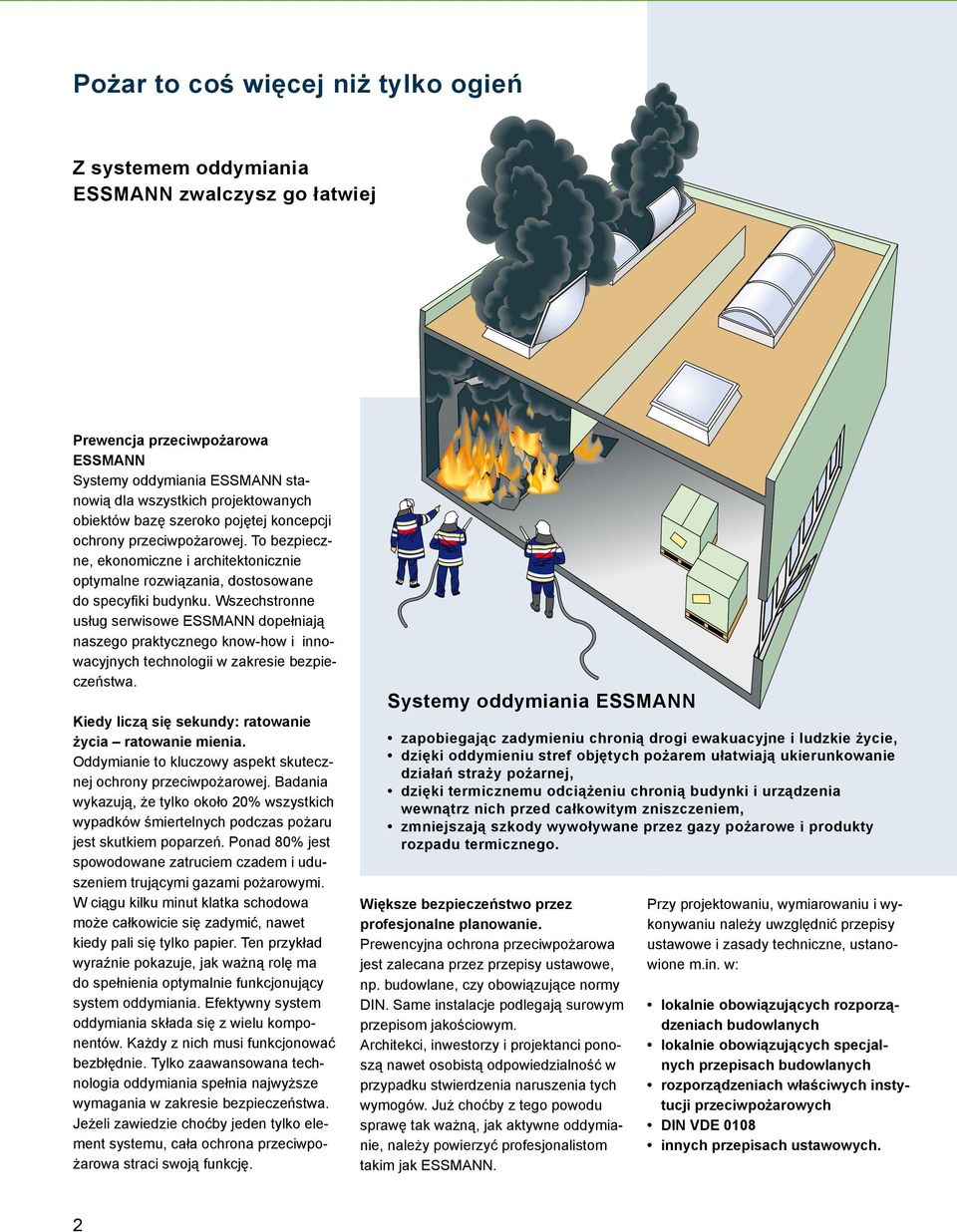 Wszechstronne usług serwisowe ESSMANN dopełniają naszego praktycznego know-how i innowacyjnych technologii w zakresie bezpieczeństwa. Kiedy liczą się sekundy: ratowanie życia ratowanie mienia.