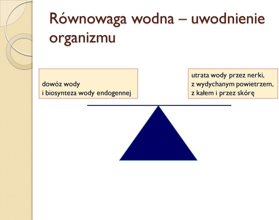 endogennej utrata wody przez nerki,