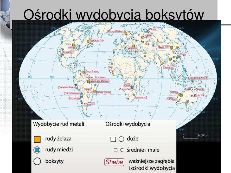 boksytów