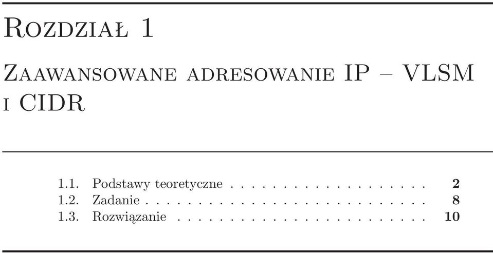 1. Podstawyteoretyczne... 2 1.