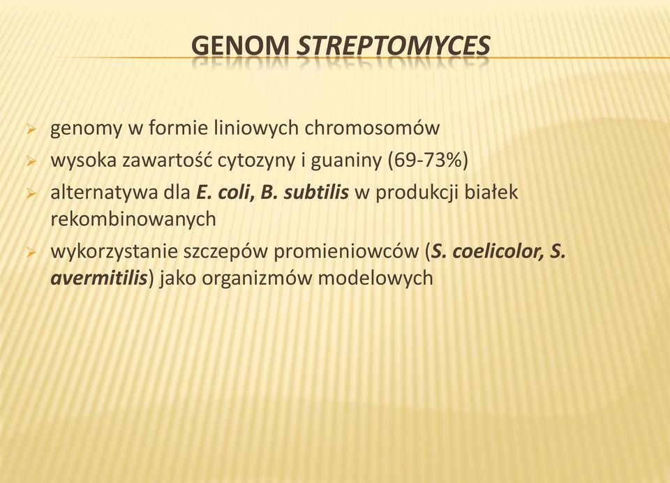 subtilis w produkcji białek rekombinowanych wykorzystanie szczepów