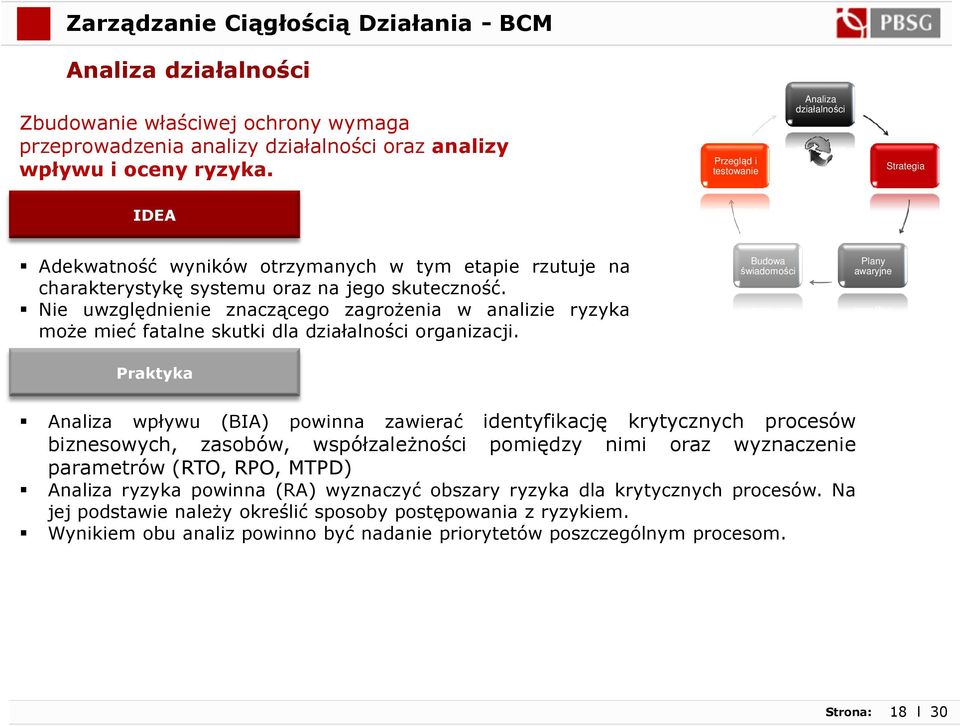 Nie uwzględnienie znaczącego zagrożenia w analizie ryzyka może mieć fatalne skutki dla działalności organizacji.