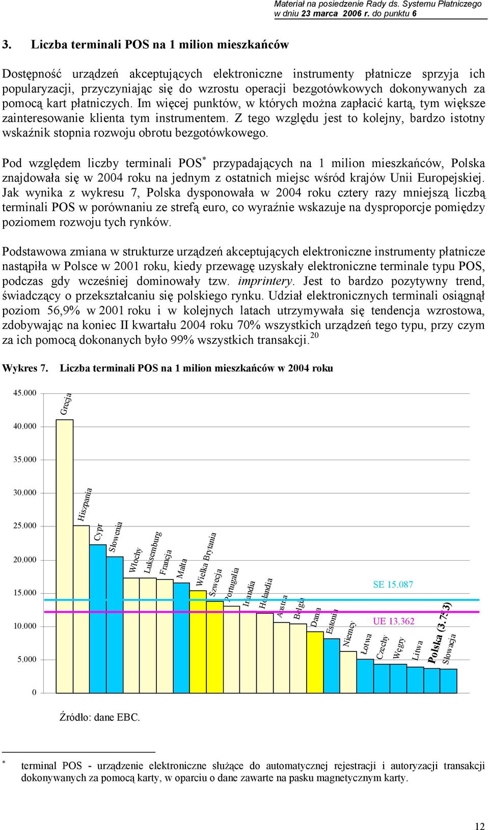 Z tego względu jest to kolejny, bardzo istotny wskaźnik stopnia rozwoju obrotu bezgotówkowego.