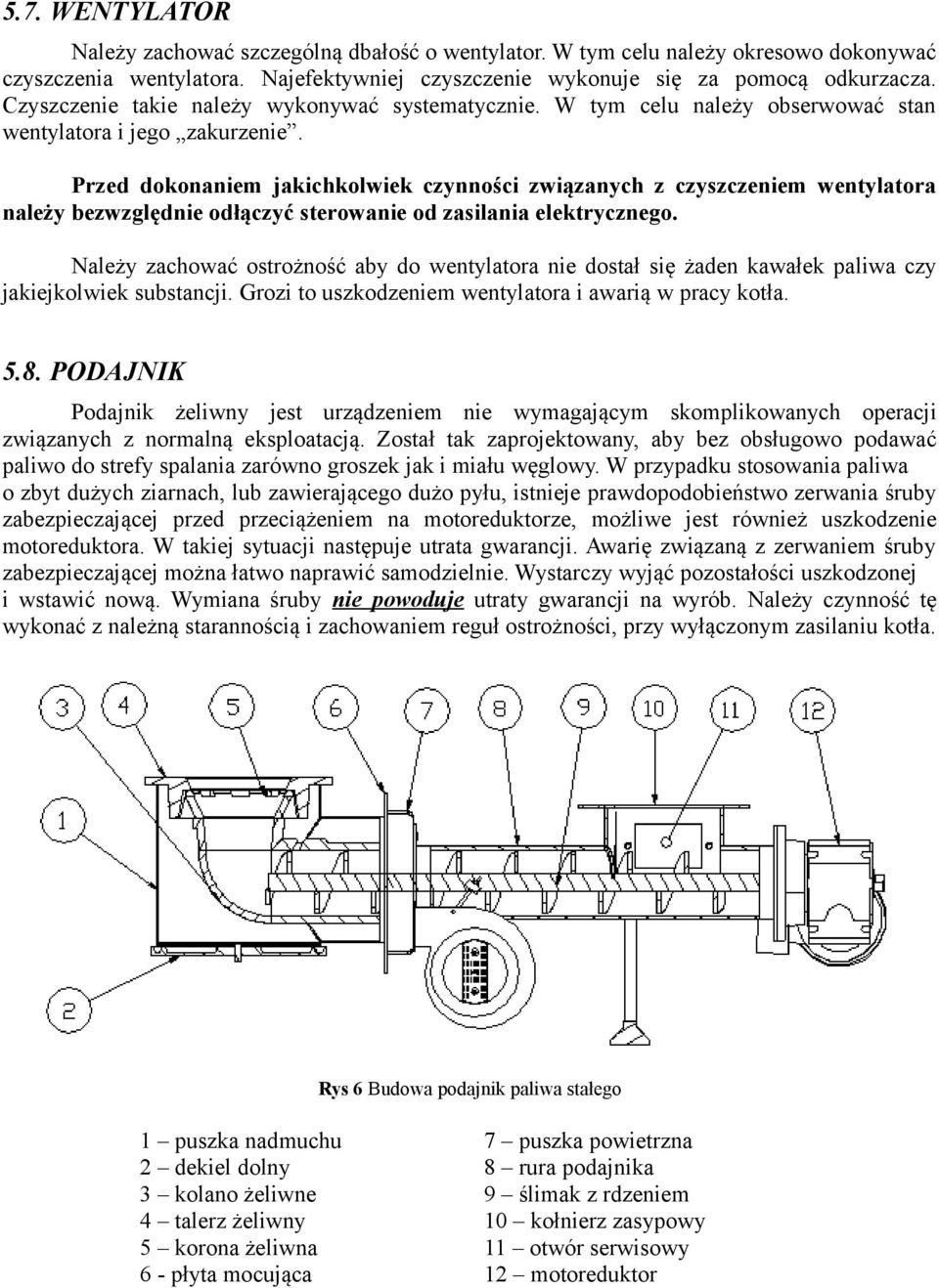 Przed dokonaniem jakichkolwiek czynności związanych z czyszczeniem wentylatora należy bezwzględnie odłączyć sterowanie od zasilania elektrycznego.