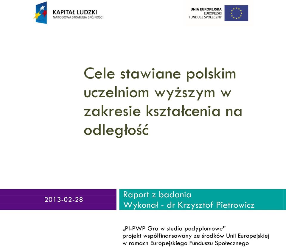 Pietrowicz PI-PWP Gra w studia podyplomowe projekt