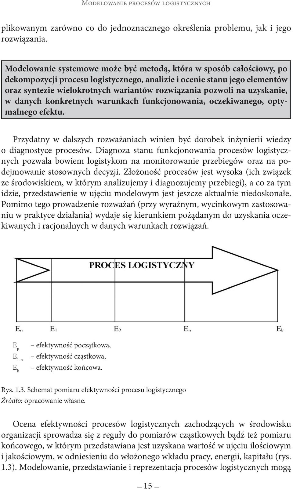 pozwoli na uzyskanie, w danych konkretnych warunkach funkcjonowania, oczekiwanego, optymalnego efektu. Przydatny w dalszych rozważaniach winien być dorobek inżynierii wiedzy o diagnostyce procesów.