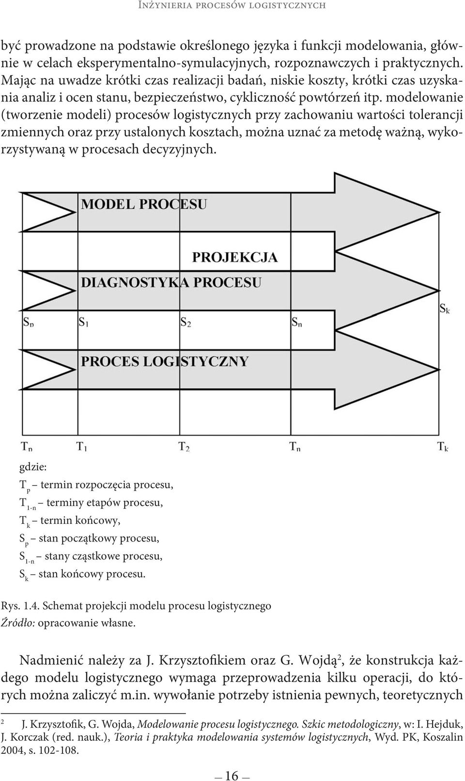 modelowanie (tworzenie modeli) procesów logistycznych przy zachowaniu wartości tolerancji zmiennych oraz przy ustalonych kosztach, można uznać za metodę ważną, wykorzystywaną w procesach decyzyjnych.