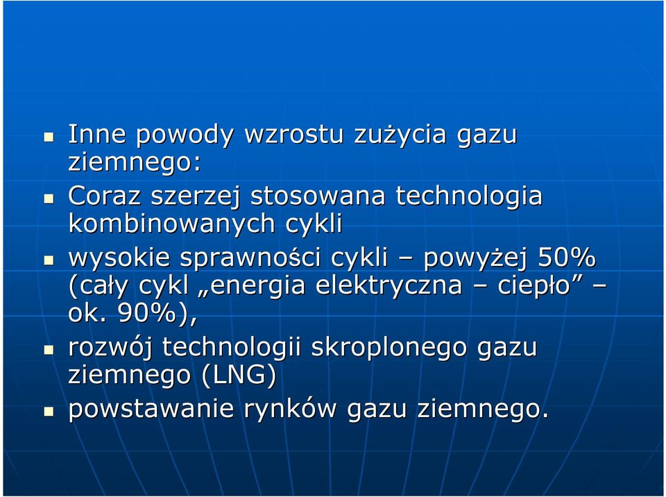 (cały y cykl energia elektryczna ciepło ok.