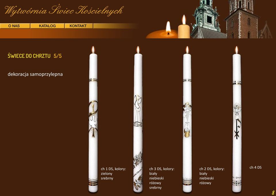 srebrny ch 3 DS, kolory: biały niebieski