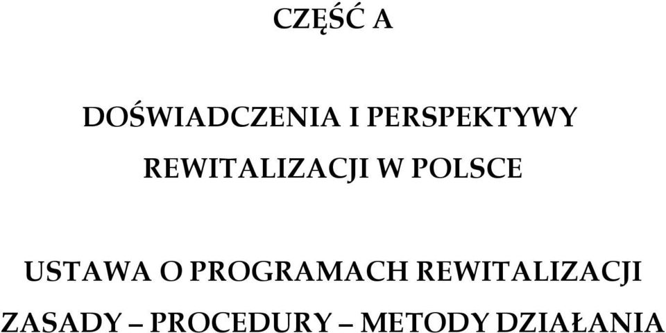 POLSCE USTAWA O PROGRAMACH