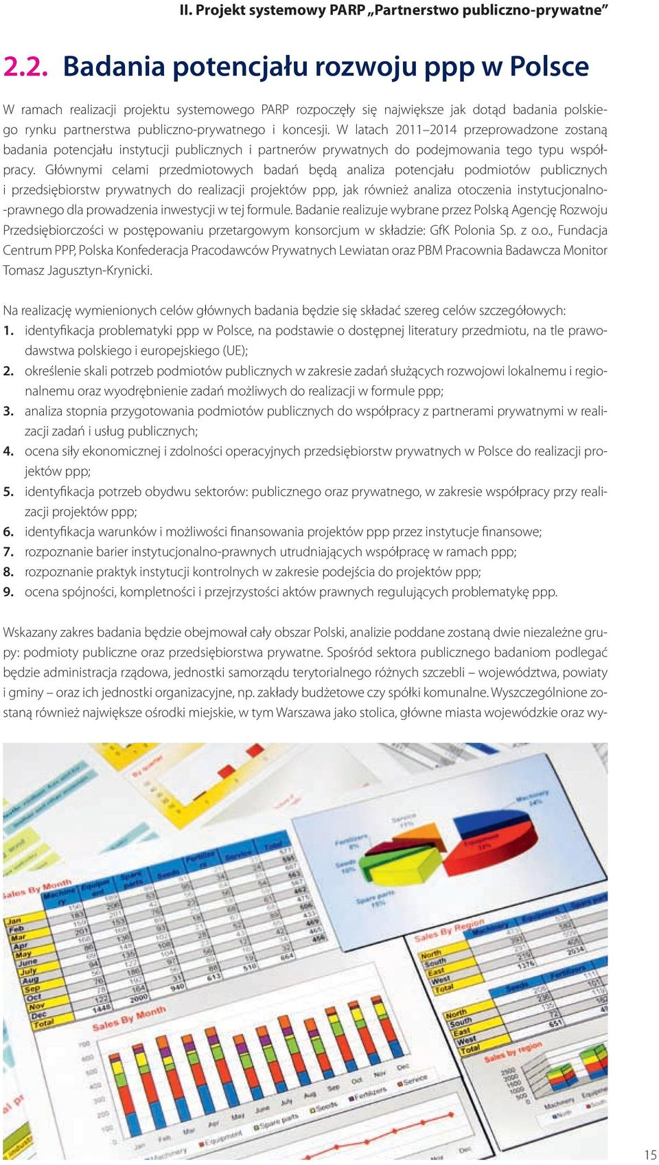 W latach 2011 2014 przeprowadzone zostaną badania potencjału instytucji publicznych i partnerów prywatnych do podejmowania tego typu współpracy.