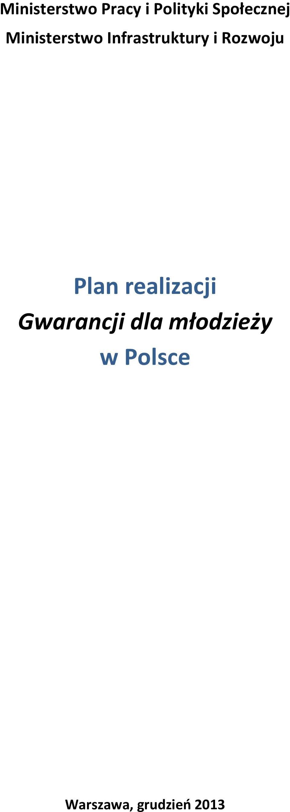 Infrastruktury i Rozwoju Plan