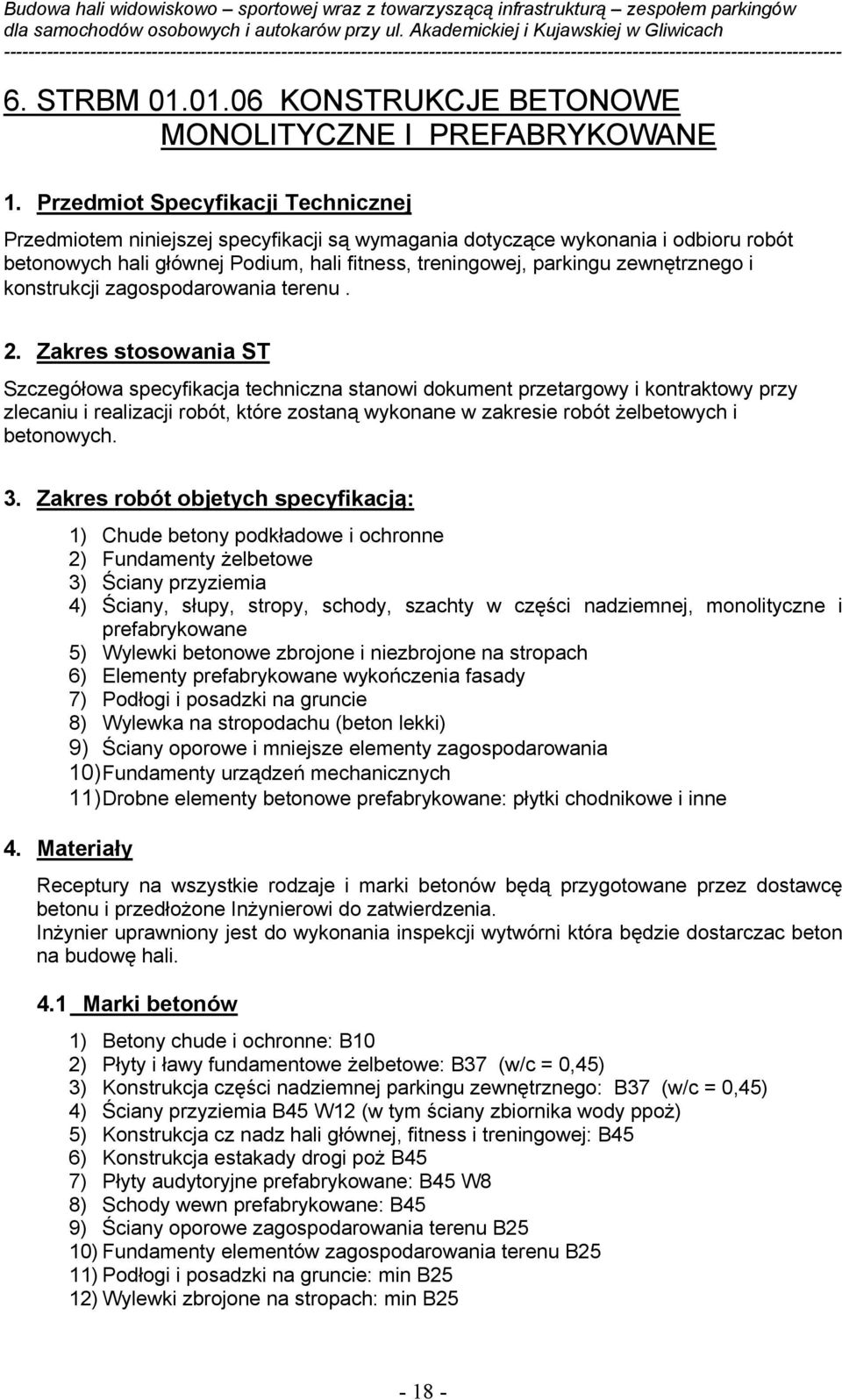 zewnętrznego i konstrukcji zagospodarowania terenu. 2.