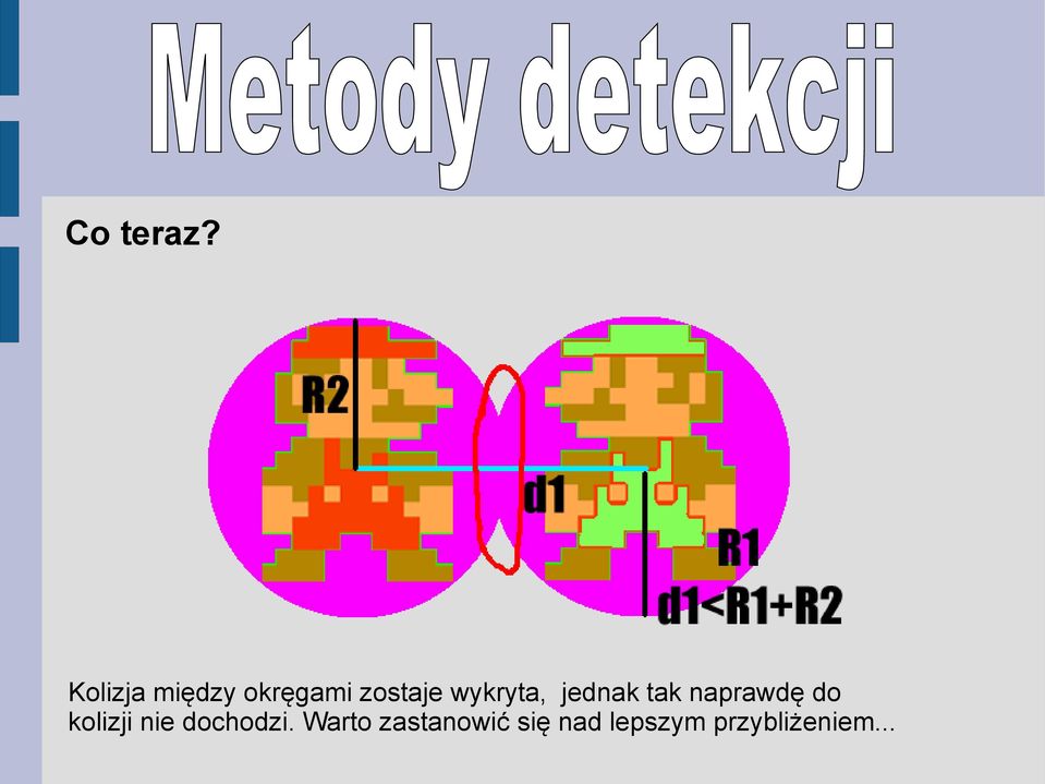 wykryta, jednak tak naprawdę do