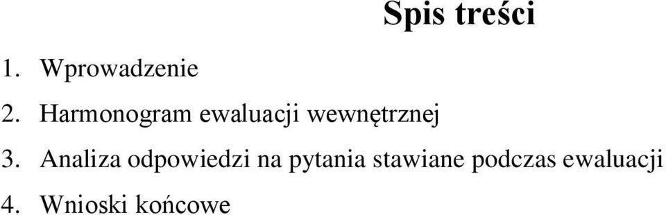 Analiza odpowiedzi na pytania