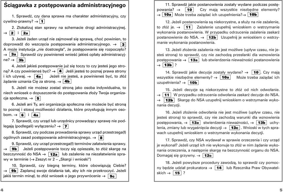 3a Sprawdź czy powinieneś wnieść jakieś opłaty administracyjne? 3b 4. Jeżeli jakieś postępowanie już się toczy to czy jesteś jego stroną? A czy powinieneś być?