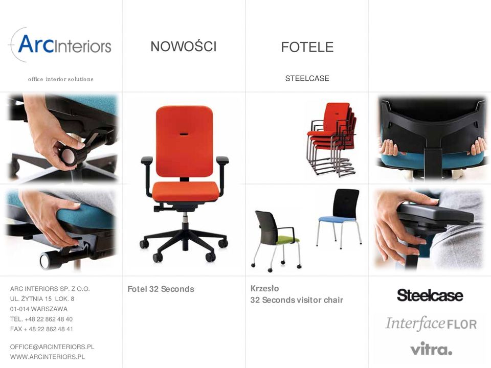 STEELCASE Fotel 32