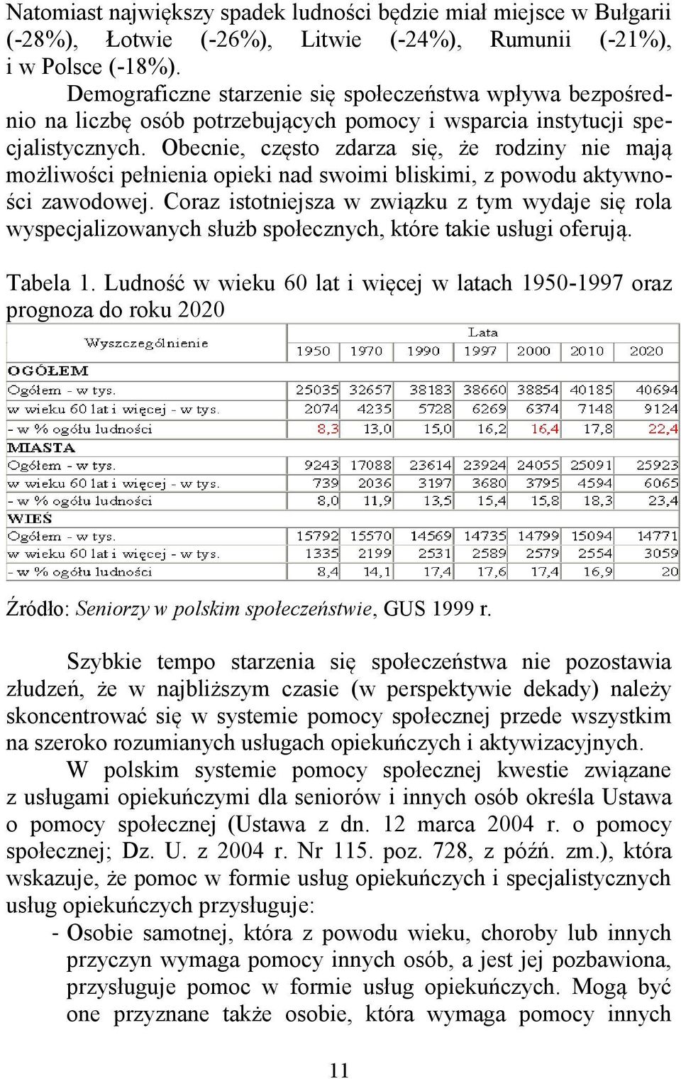 Obecnie, często zdarza się, że rodziny nie mają możliwości pełnienia opieki nad swoimi bliskimi, z powodu aktywności zawodowej.