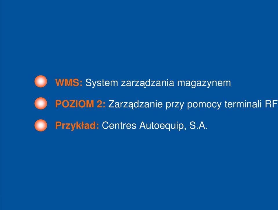 Zarządzanie przy pomocy