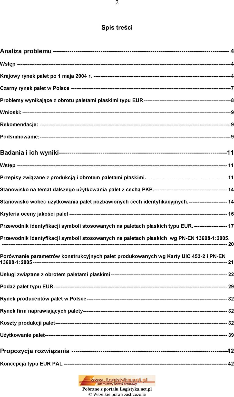 -------------------------------------------------------------------------------4 Czarny rynek palet w Polsce