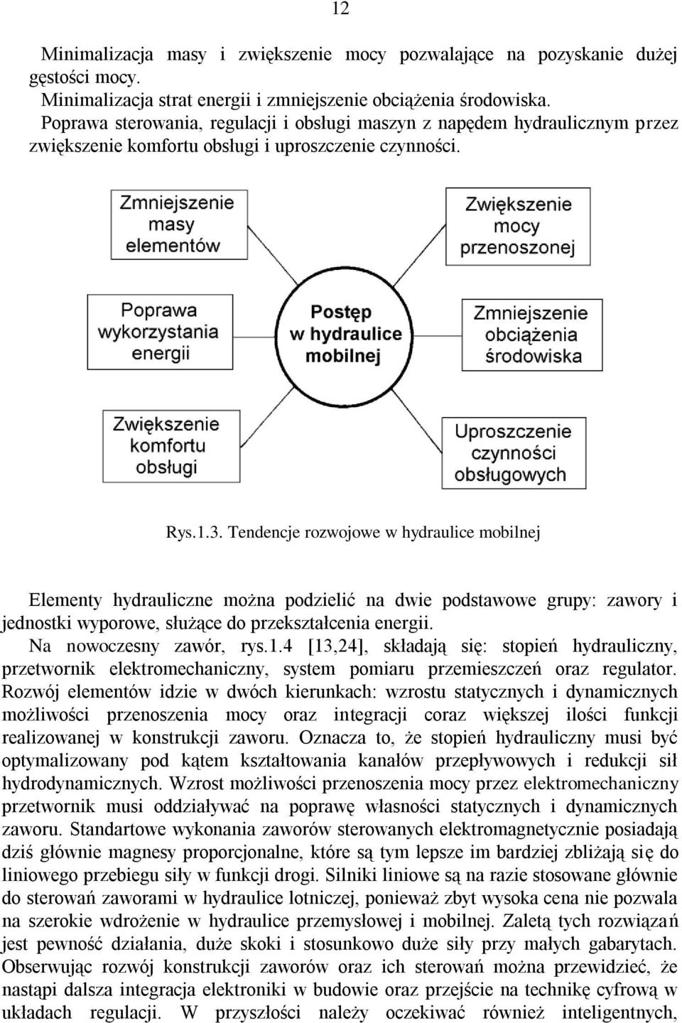 Tendencje rozwojowe w hydraulice mobilnej Elementy hydrauliczne można podzielić na dwie podstawowe grupy: zawory i jednostki wyporowe, służące do przekształcenia energii. Na nowoczesny zawór, rys.1.