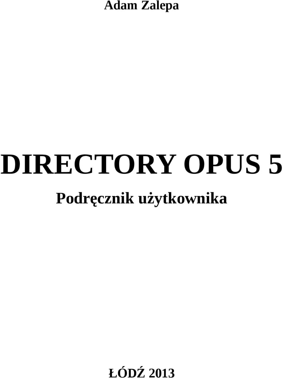 5 Podręcznik