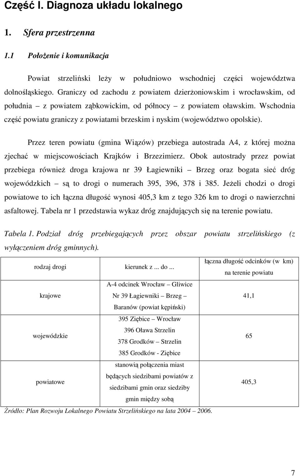 Wschodnia część powiatu graniczy z powiatami brzeskim i nyskim (województwo opolskie).