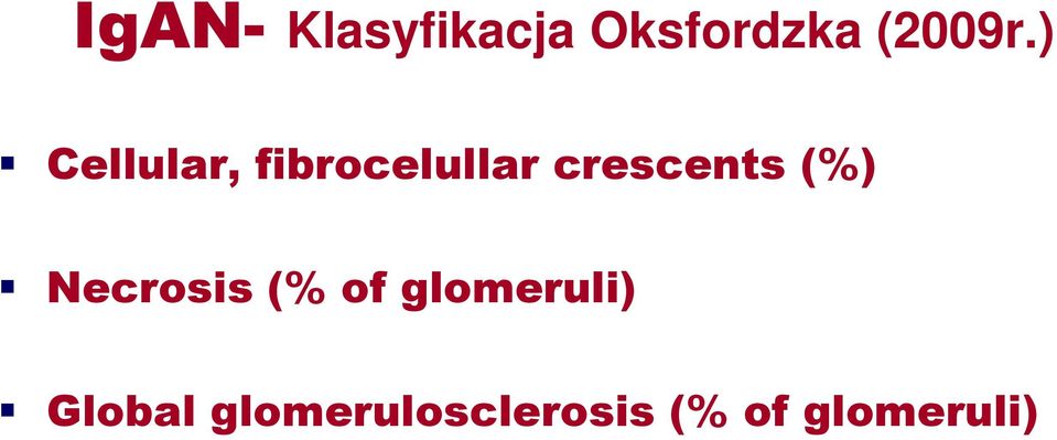 (%) Necrosis (% of glomeruli) Global